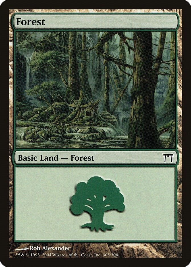 Image for Forest (305) (305) [Champions of Kamigawa] - Magic: The Gathering