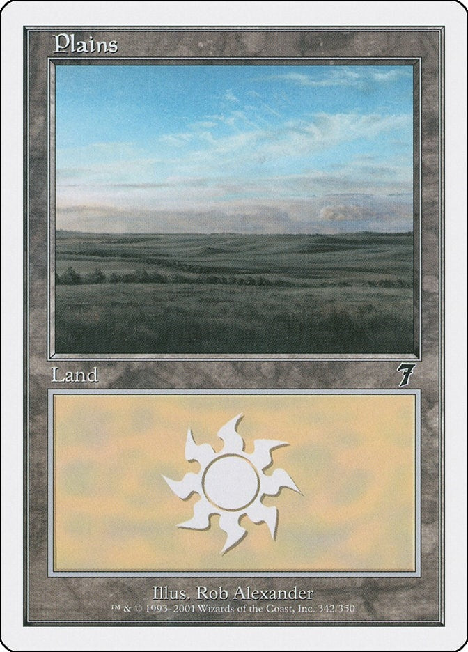 Image for Plains (342) (342) [7th Edition] - Magic: The Gathering