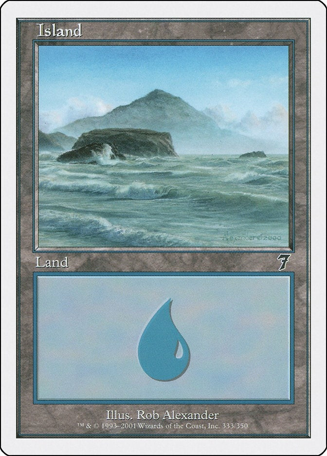 Image for Island (333) (333) [7th Edition] - Magic: The Gathering