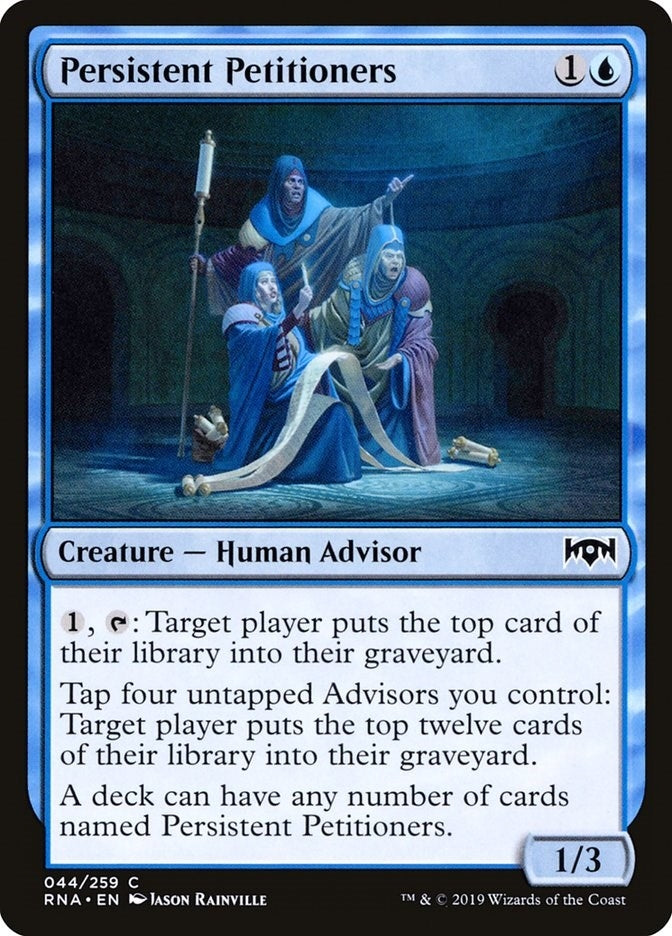 Image for Persistent Petitioners (44) [Ravnica Allegiance] - Magic: The Gathering