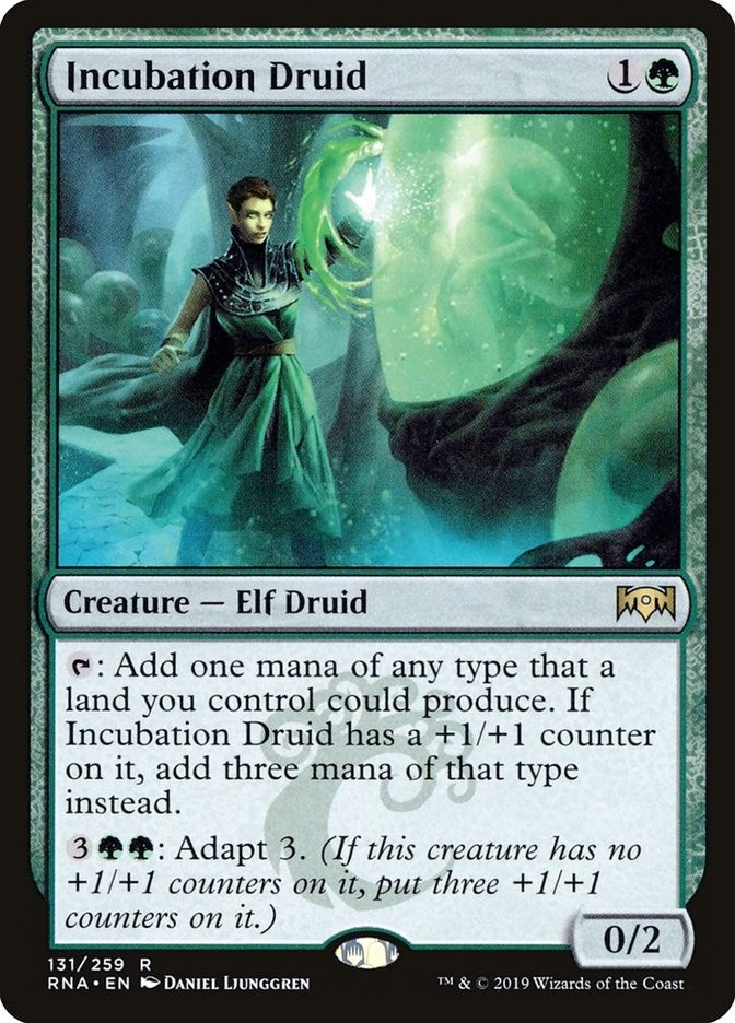 Image for Incubation Druid (131) [Ravnica Allegiance] - Magic: The Gathering