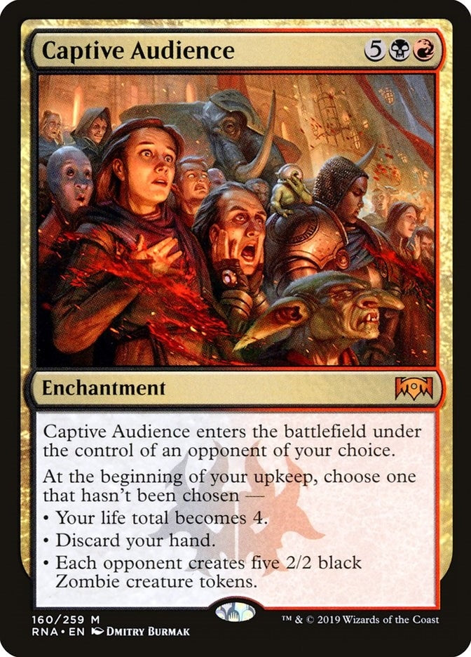 Image for Captive Audience (160) [Ravnica Allegiance] - Magic: The Gathering