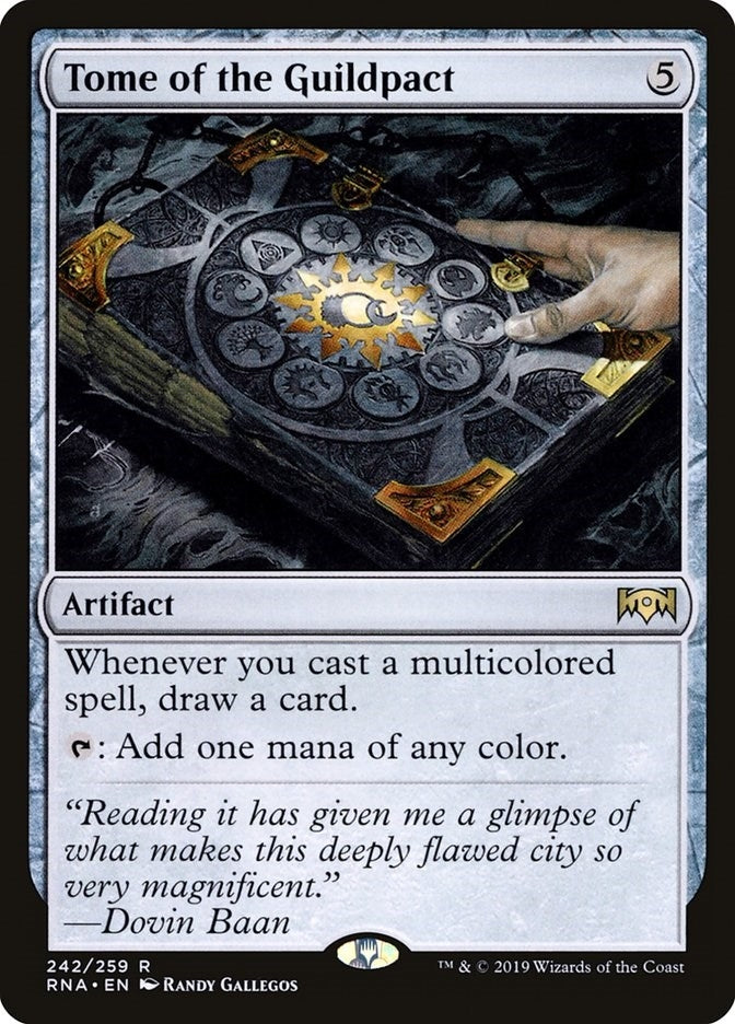 Image for Tome of the Guildpact (242) [Ravnica Allegiance] - Magic: The Gathering