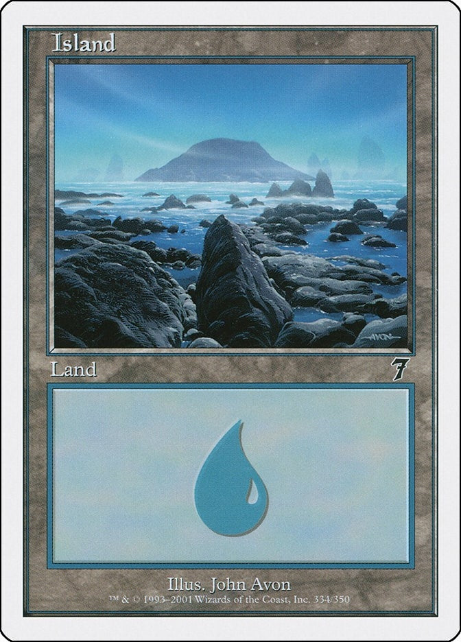 Image for Island (334) (334) [7th Edition] - Magic: The Gathering