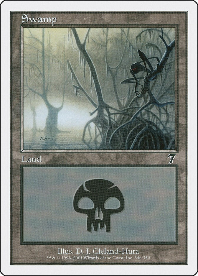 Image for Swamp (346) (346) [7th Edition] - Magic: The Gathering