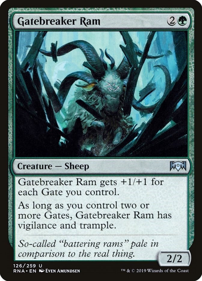 Image for Gatebreaker Ram (126) [Ravnica Allegiance] - Magic: The Gathering