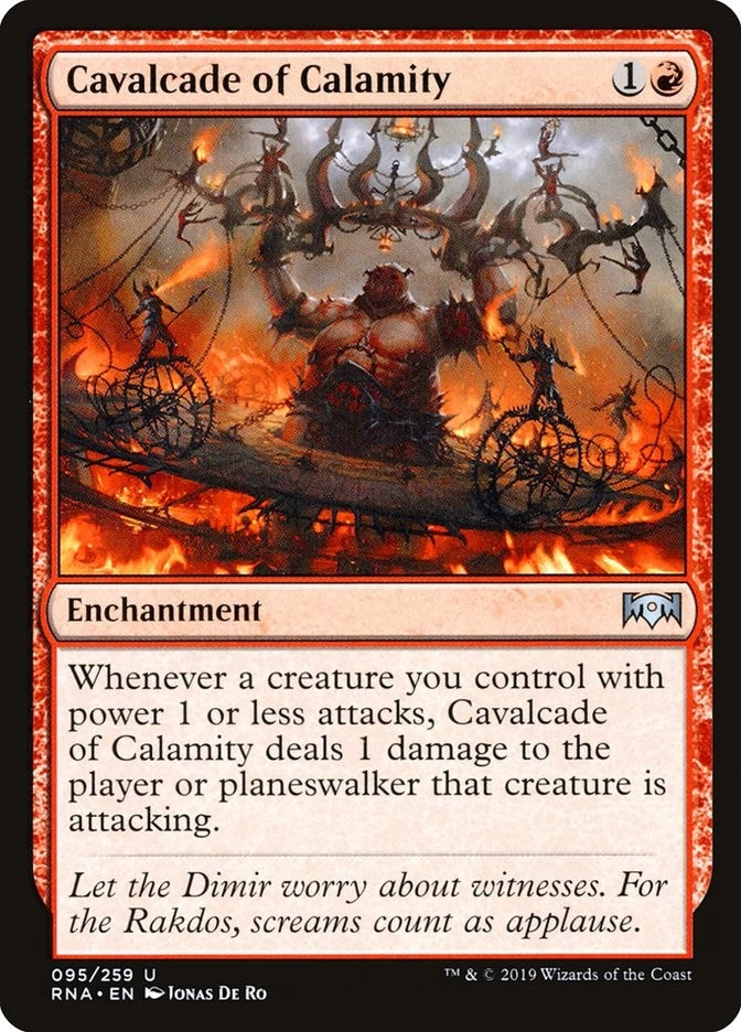 Image for Cavalcade of Calamity (95) [Ravnica Allegiance] - Magic: The Gathering