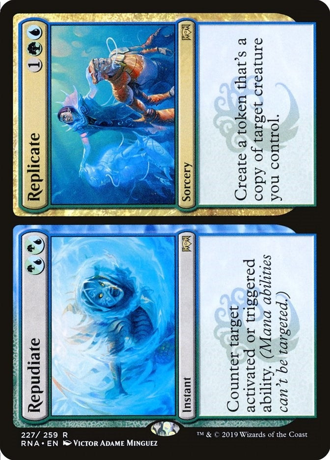 Image for Repudiate // Replicate (227) [Ravnica Allegiance] - Magic: The Gathering