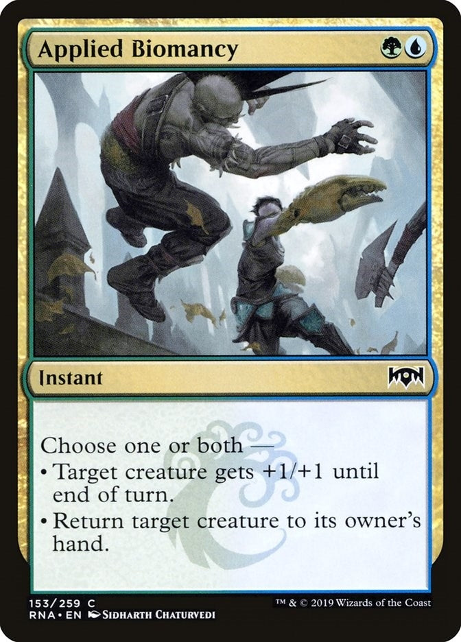 Image for Applied Biomancy (153) [Ravnica Allegiance] - Magic: The Gathering
