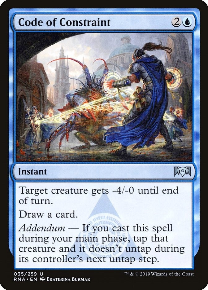 Image for Code of Constraint (35) [Ravnica Allegiance] - Magic: The Gathering