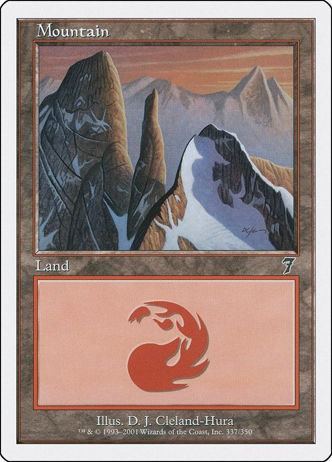 Image for Mountain (337) (337) [7th Edition] - Magic: The Gathering