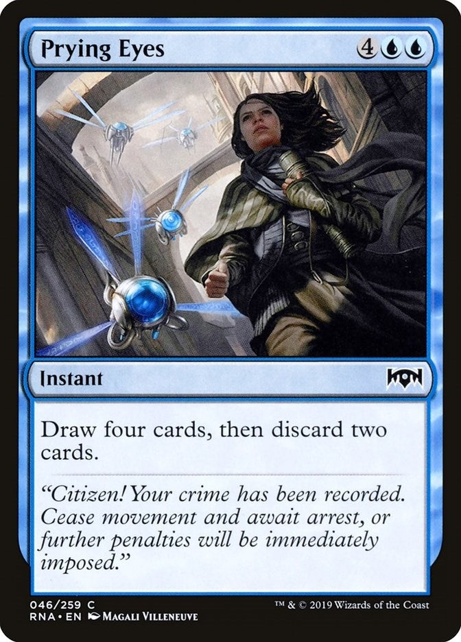 Image for Prying Eyes (46) [Ravnica Allegiance] - Magic: The Gathering