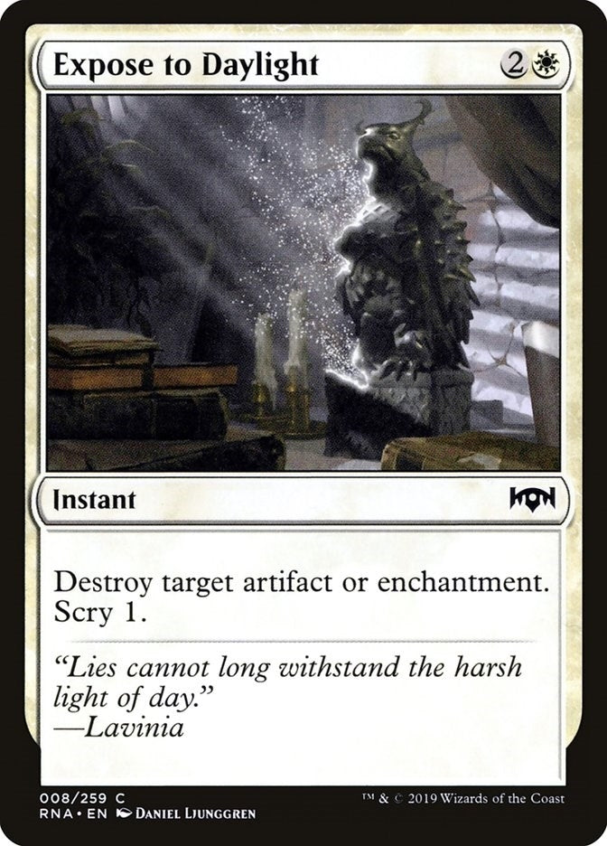 Image for Expose to Daylight (8) [Ravnica Allegiance] - Magic: The Gathering