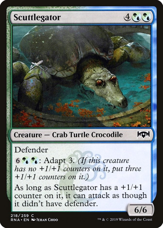 Image for Scuttlegator (218) [Ravnica Allegiance] - Magic: The Gathering
