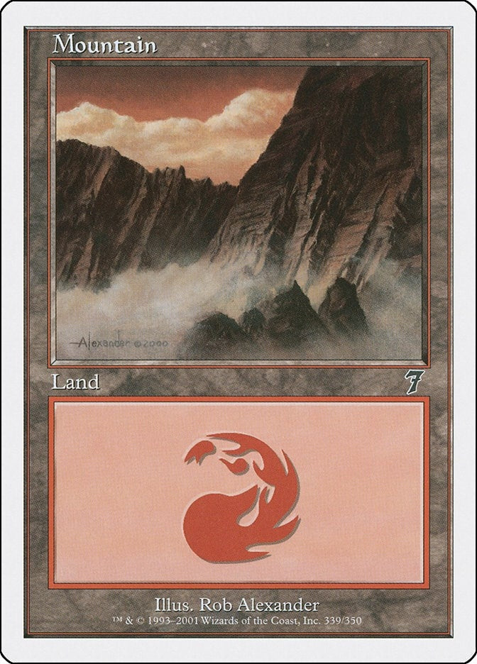 Image for Mountain (339) (339) [7th Edition] - Magic: The Gathering