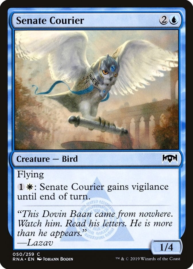 Image for Senate Courier (50) [Ravnica Allegiance] - Magic: The Gathering