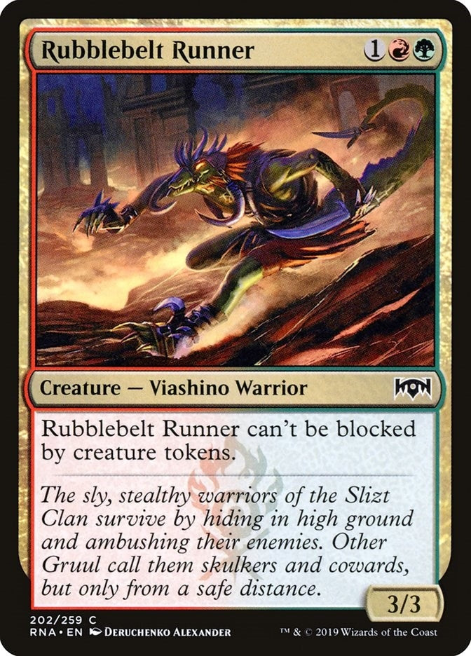 Image for Rubblebelt Runner (202) [Ravnica Allegiance] - Magic: The Gathering