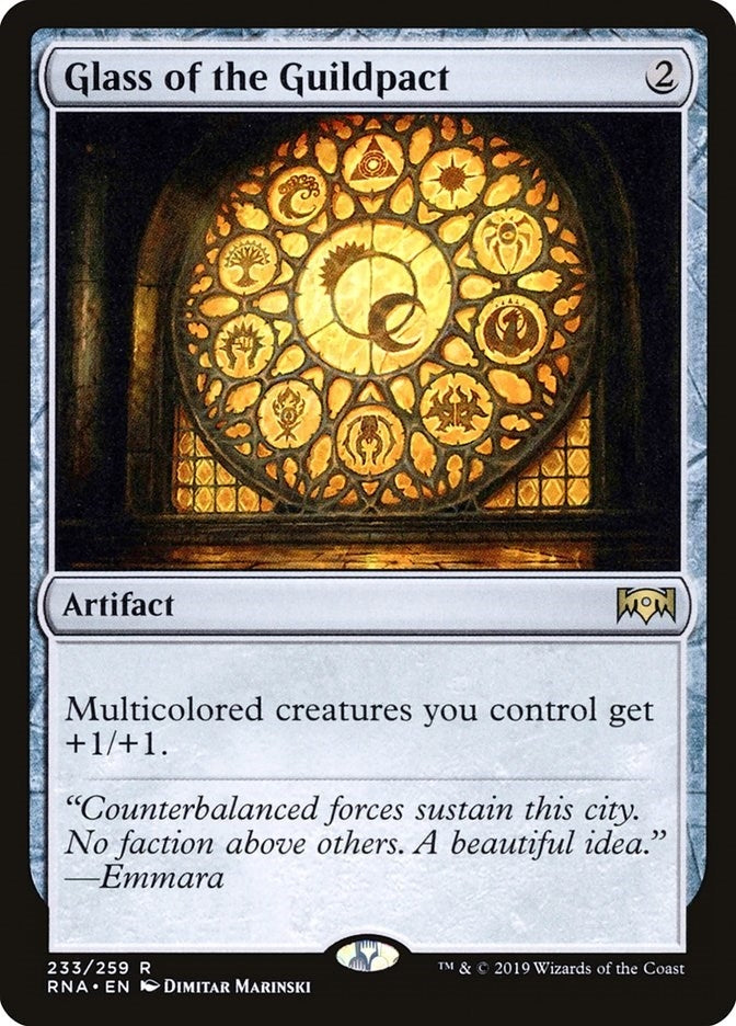 Image for Glass of the Guildpact (233) [Ravnica Allegiance] - Magic: The Gathering