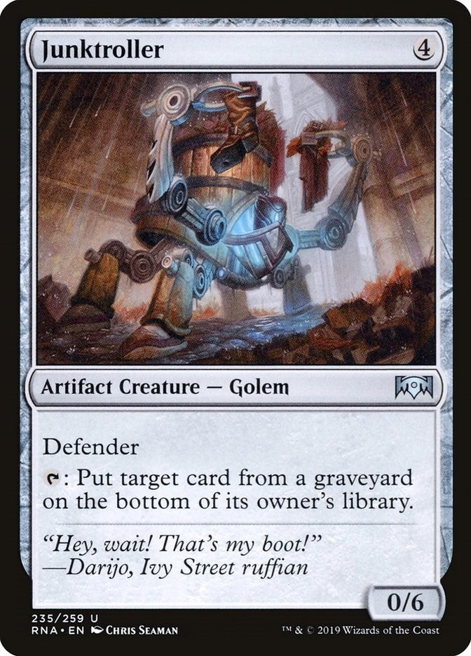 Image for Junktroller (235) [Ravnica Allegiance] - Magic: The Gathering