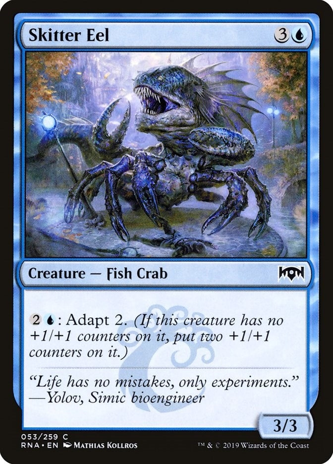 Image for Skitter Eel (53) [Ravnica Allegiance] - Magic: The Gathering