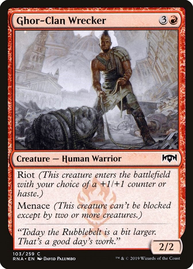 Image for Ghor-Clan Wrecker (103) [Ravnica Allegiance] - Magic: The Gathering