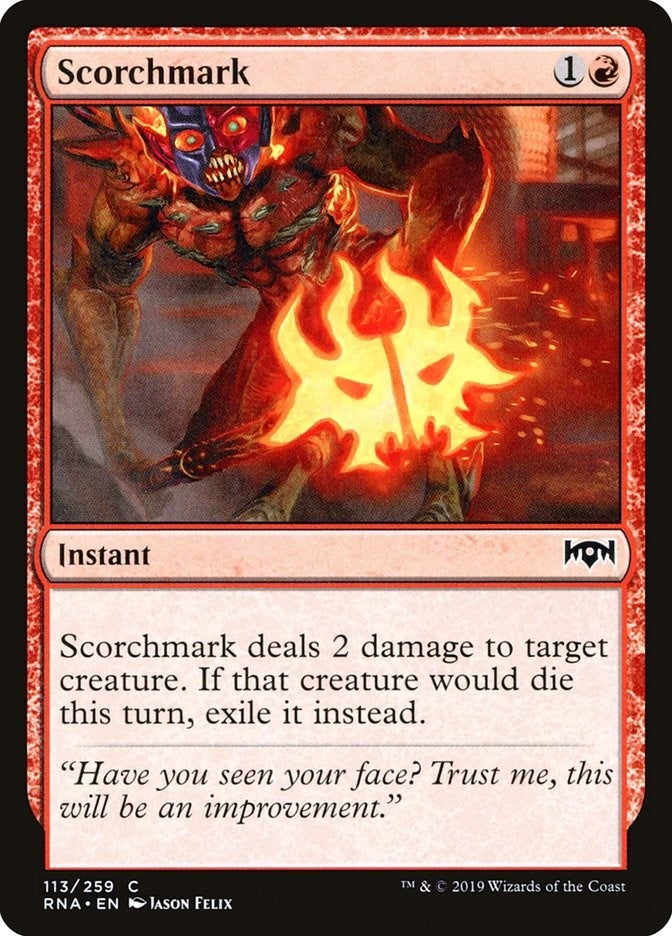 Image for Scorchmark (113) [Ravnica Allegiance] - Magic: The Gathering