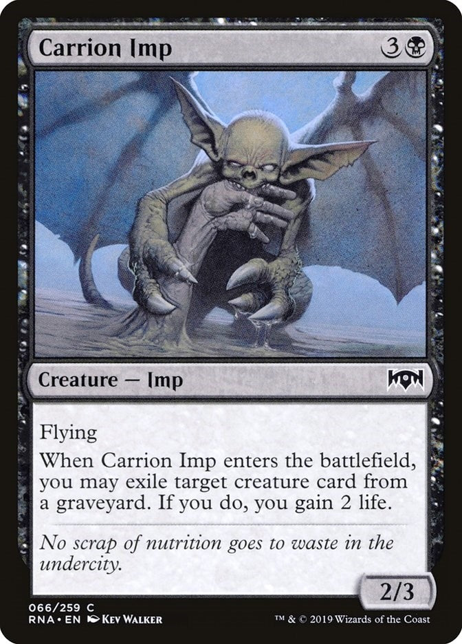 Image for Carrion Imp (66) [Ravnica Allegiance] - Magic: The Gathering