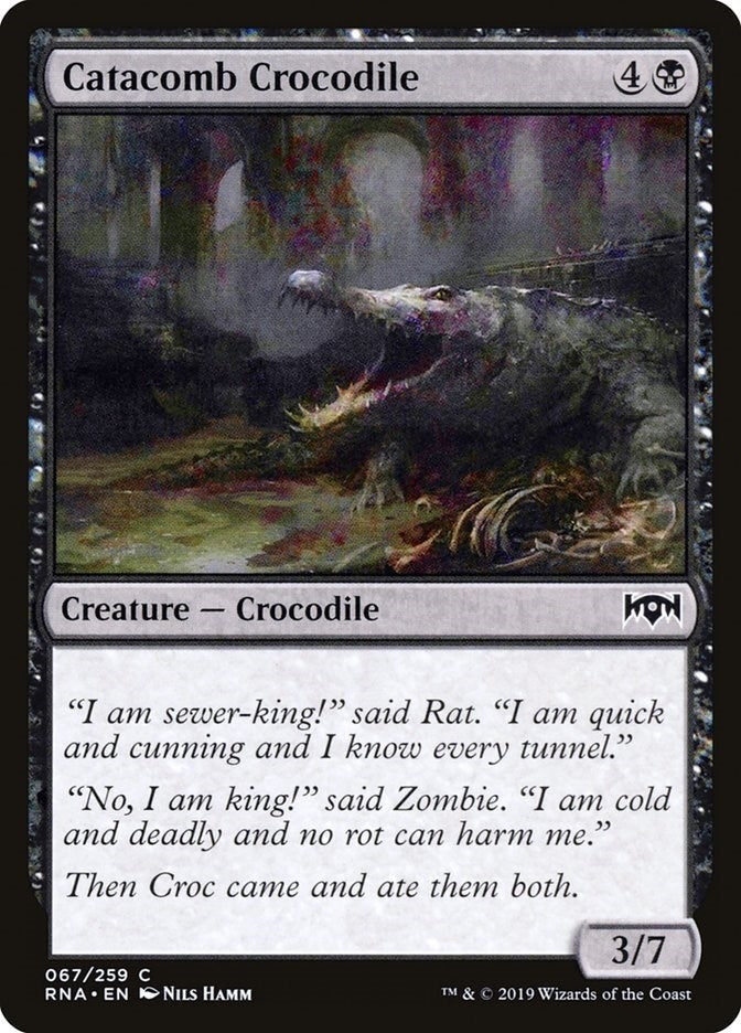 Image for Catacomb Crocodile (67) [Ravnica Allegiance] - Magic: The Gathering