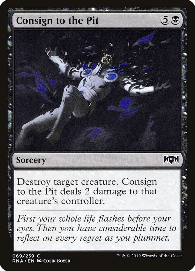 Image for Consign to the Pit (69) [Ravnica Allegiance] - Magic: The Gathering