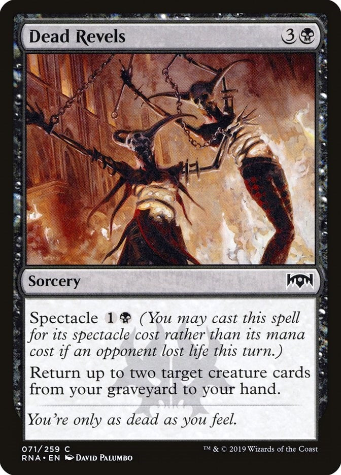 Image for Dead Revels (71) [Ravnica Allegiance] - Magic: The Gathering