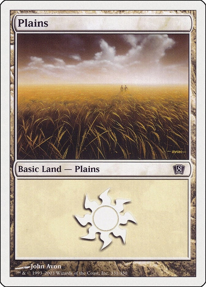 Image for Plains (331) (331) [8th Edition] - Magic: The Gathering