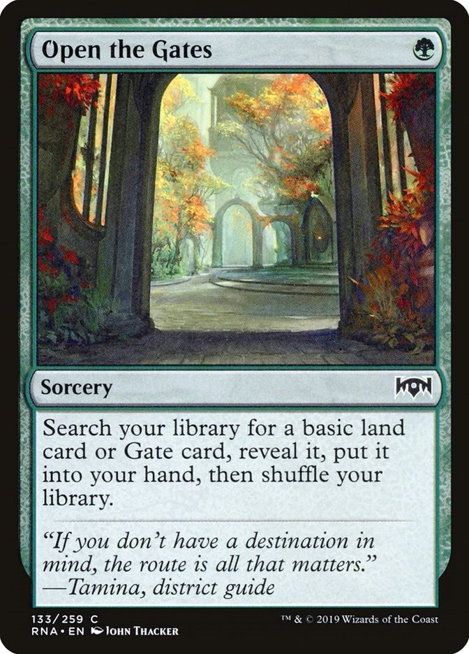 Image for Open the Gates (133) [Ravnica Allegiance] - Magic: The Gathering