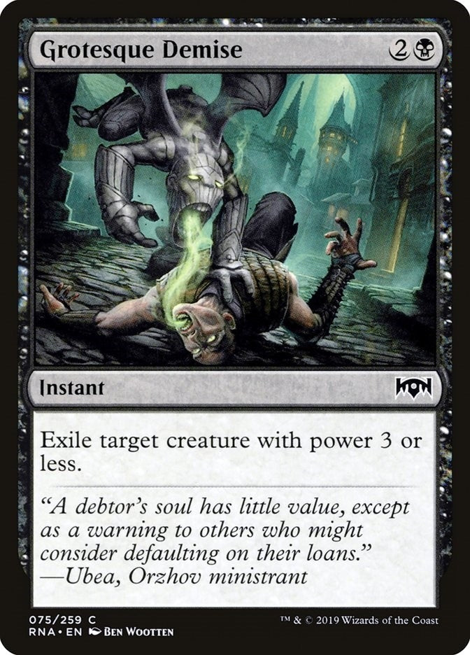 Image for Grotesque Demise (75) [Ravnica Allegiance] - Magic: The Gathering