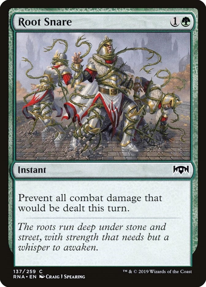 Image for Root Snare (137) [Ravnica Allegiance] - Magic: The Gathering