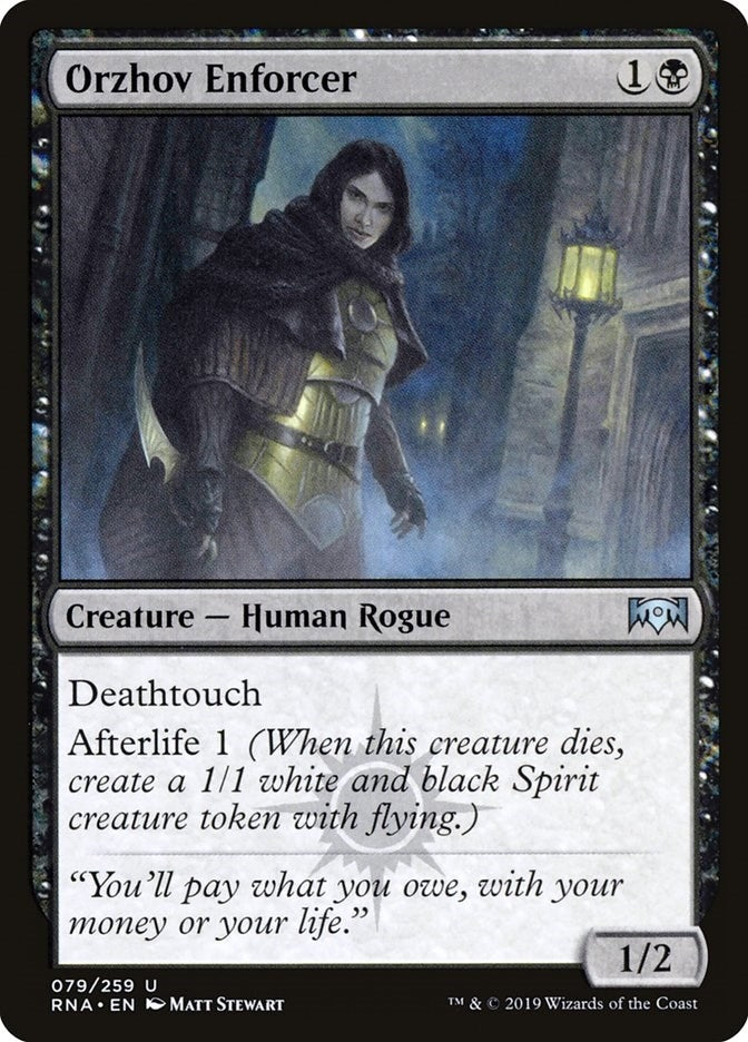 Image for Orzhov Enforcer (79) [Ravnica Allegiance] - Magic: The Gathering
