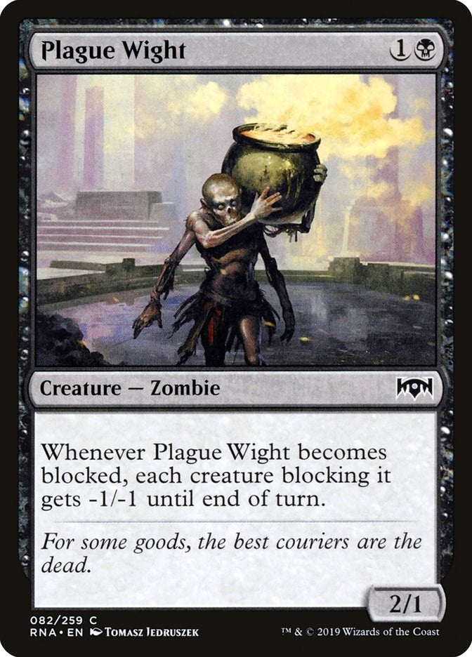 Image for Plague Wight (82) [Ravnica Allegiance] - Magic: The Gathering