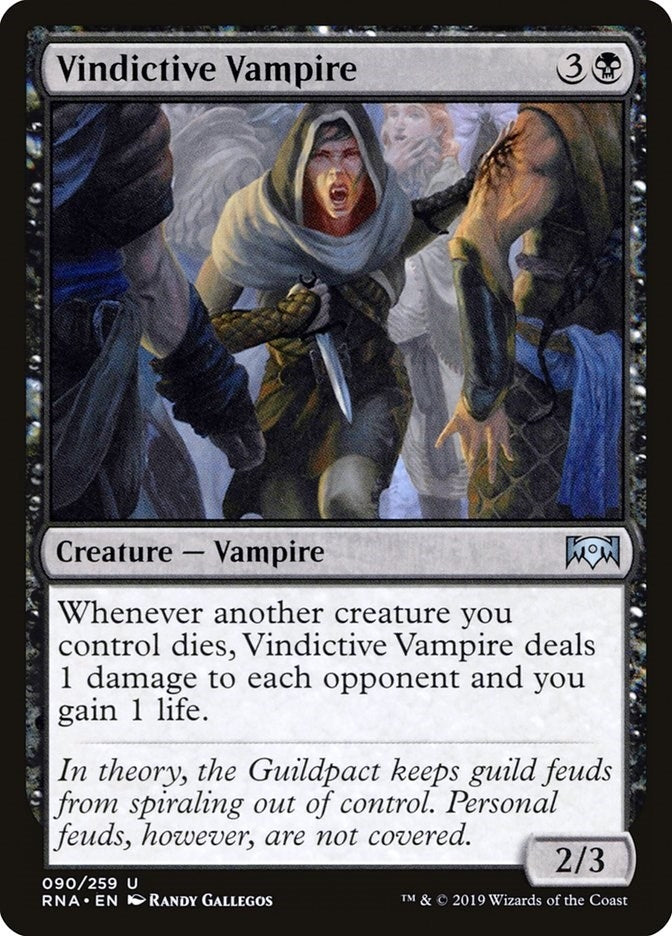 Image for Vindictive Vampire (90) [Ravnica Allegiance] - Magic: The Gathering