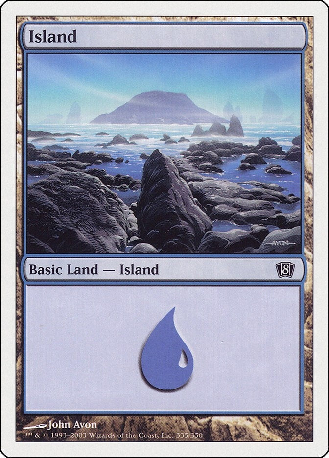Image for Island (335) (335) [8th Edition] - Magic: The Gathering