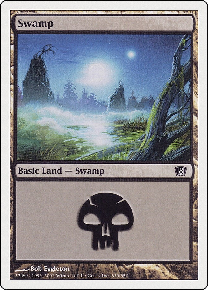 Image for Swamp (339) (339) [8th Edition] - Magic: The Gathering