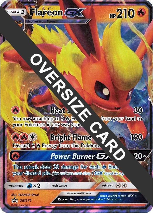 Image for Flareon GX - SM171 (SM Black Star Promo) (SM171) [Jumbo Cards] - Pokemon