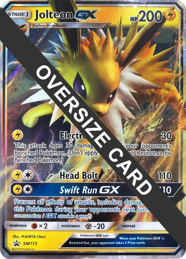 Image for Jolteon GX - SM173 (SM Black Star Promo) (SM173) [Jumbo Cards] - Pokemon