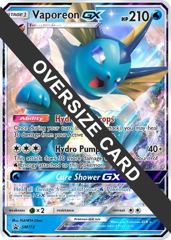 Image for Vaporeon GX - SM172 (SM172) [Jumbo Cards] - Pokemon