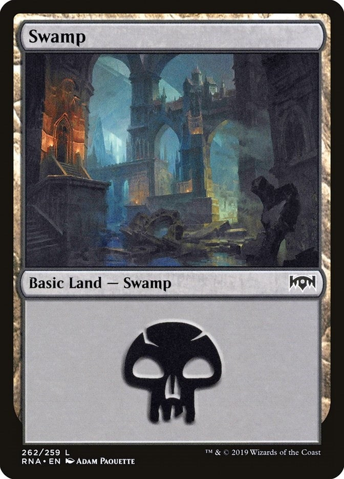 Image for Swamp (262) [Ravnica Allegiance] - Magic: The Gathering