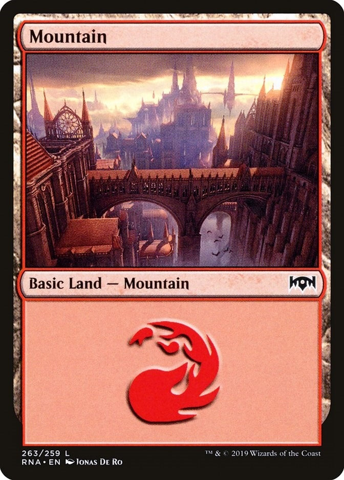 Image for Mountain (263) [Ravnica Allegiance] - Magic: The Gathering