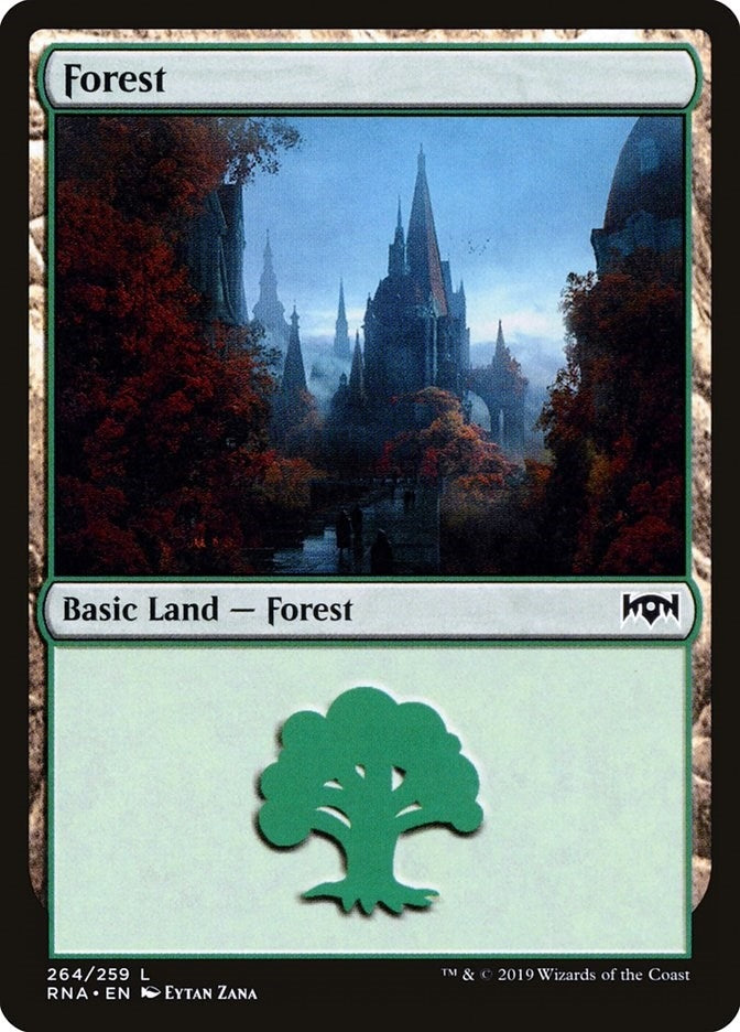Image for Forest (264) [Ravnica Allegiance] - Magic: The Gathering