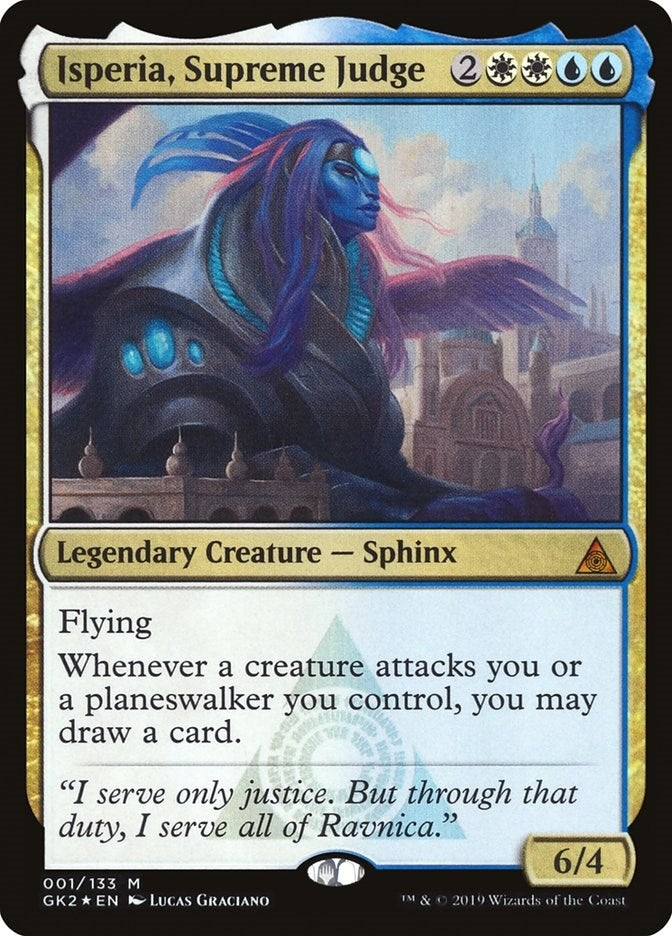 Image for Isperia, Supreme Judge (1) [Ravnica Allegiance: Guild Kits] - Magic: The Gathering