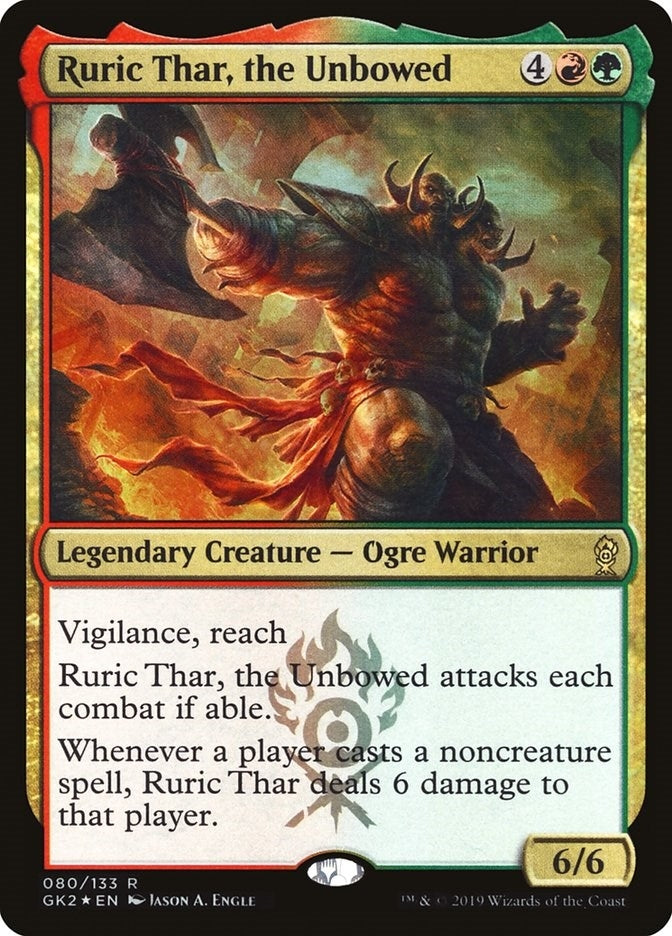 Image for Ruric Thar, the Unbowed (80) [Ravnica Allegiance: Guild Kits] - Magic: The Gathering