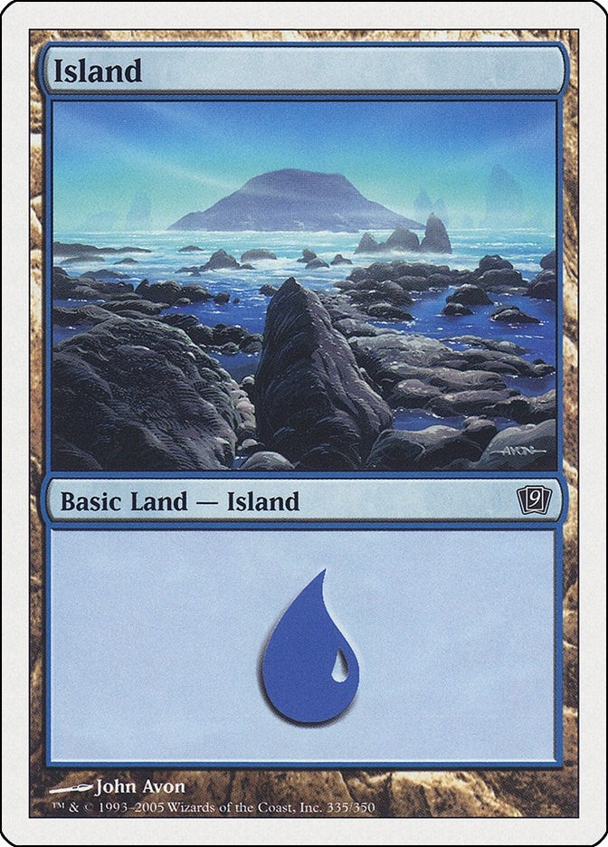 Image for Island (335) (335) [9th Edition] - Magic: The Gathering