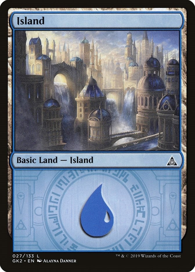 Image for Island (027) (27) [Ravnica Allegiance: Guild Kits] - Magic: The Gathering