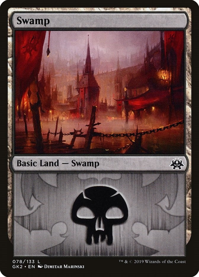 Image for Swamp (078) (78) [Ravnica Allegiance: Guild Kits] - Magic: The Gathering